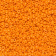 Miyuki seed beads 11/0 - Opaque tangerine 11-405
